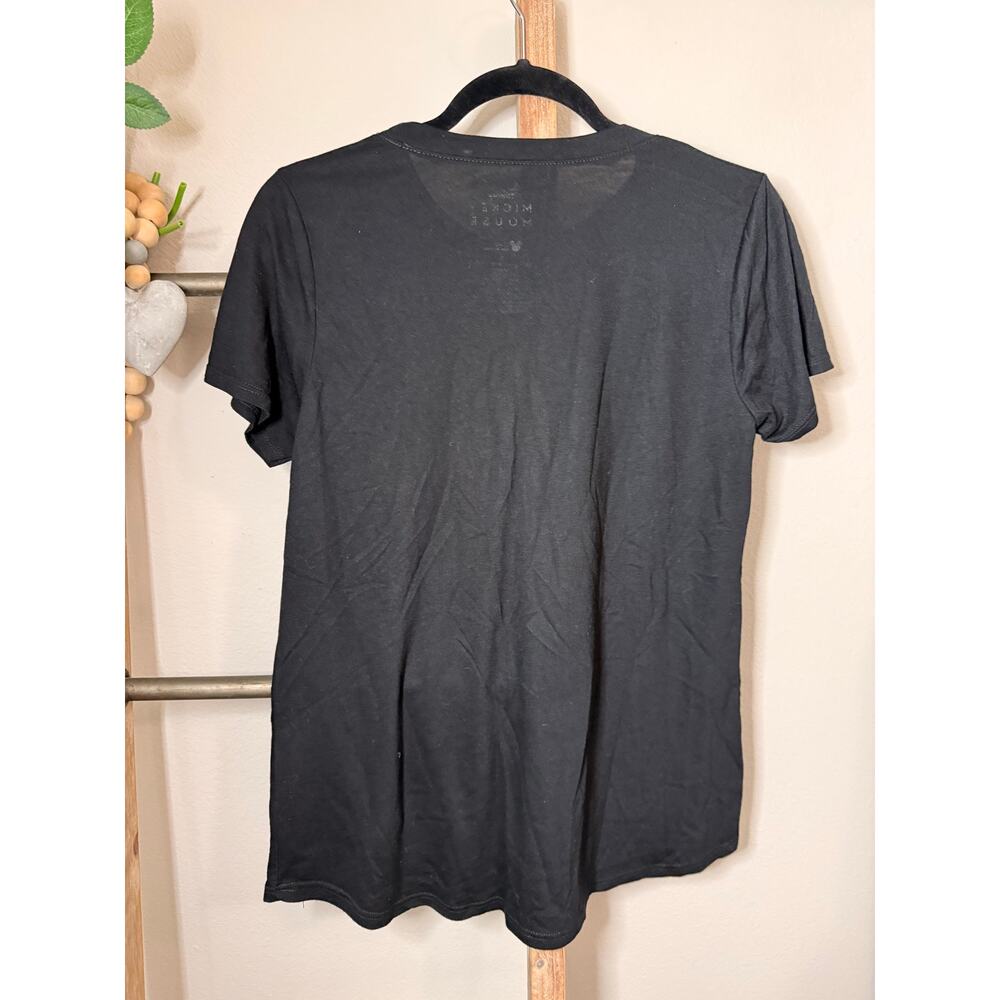 Disney Short Sleeve Black Mickey Mouse T Shirt Size Medium - Picture 4 of 7
